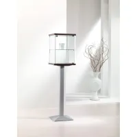 Zdjęcie Elegancka gablota sklepowa z aluminiowym słupkiem