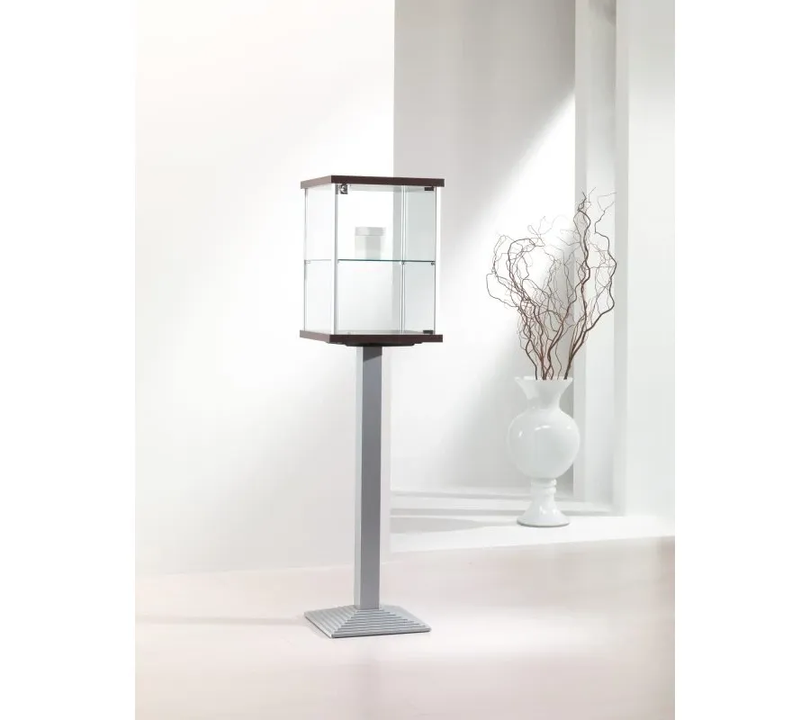 obrazek 1 Elegancka gablota sklepowa z aluminiowym słupkiem