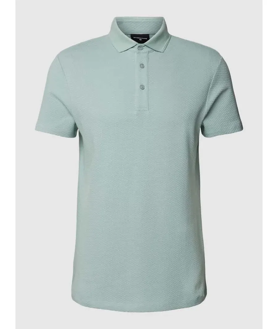 obrazek 1 Koszulka polo z fakturowanym wzorem model ‘Fisher’