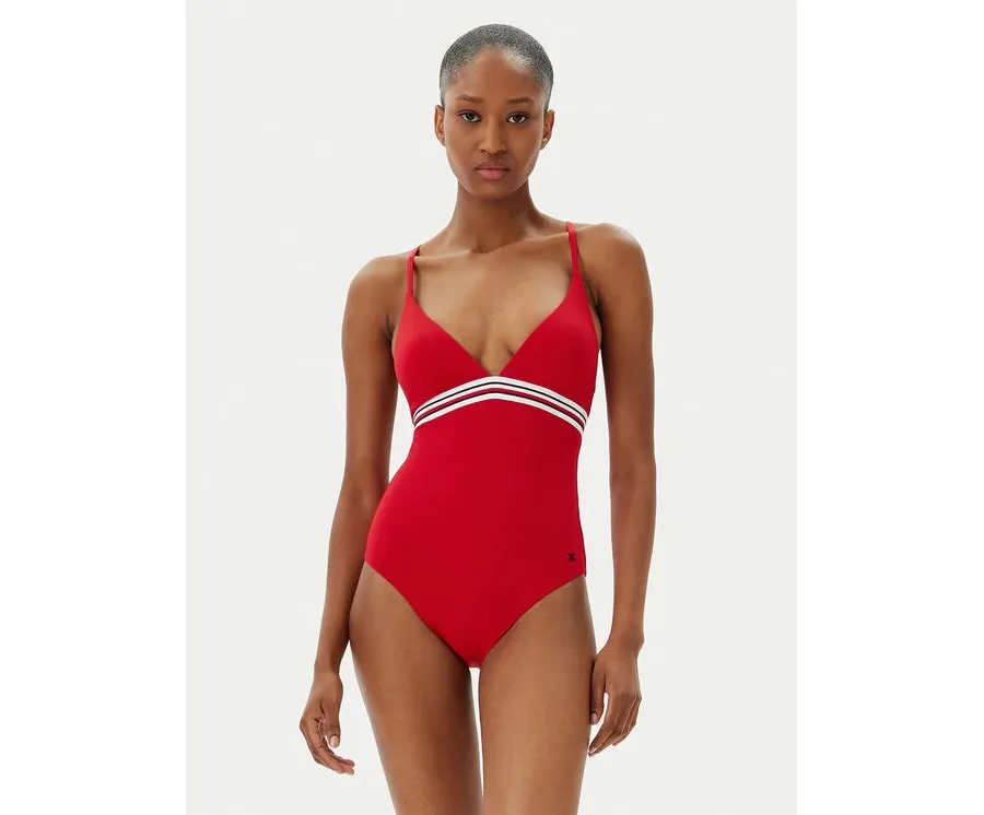 obrazek 1 Tommy Hilfiger Strój kąpielowy UW0UW05847 Czerwony