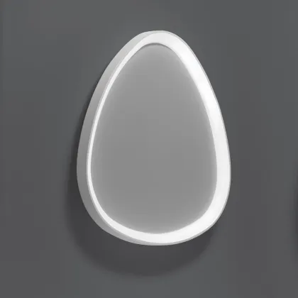 Zdjęcie Biały kinkiet, plafon Lifering 81 cm od włoskiej marki - LED 60W, 4200/4400LM