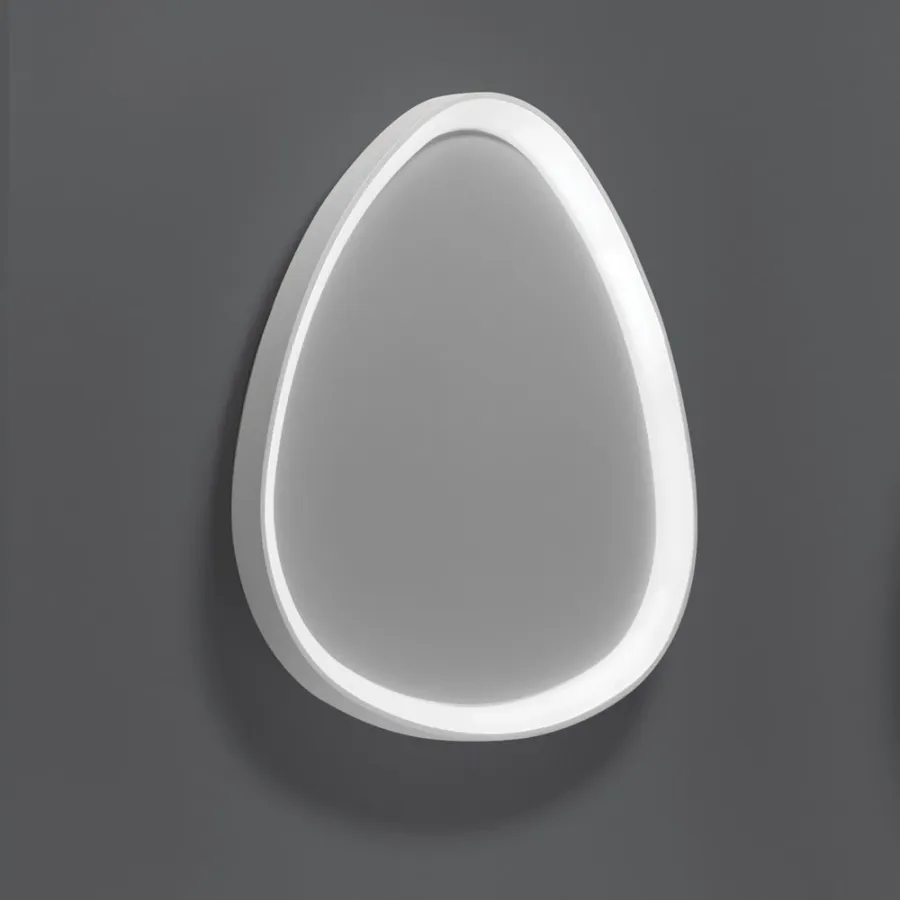 obrazek 1 Biały kinkiet, plafon Lifering 81 cm od włoskiej marki - LED 60W, 4200/4400LM