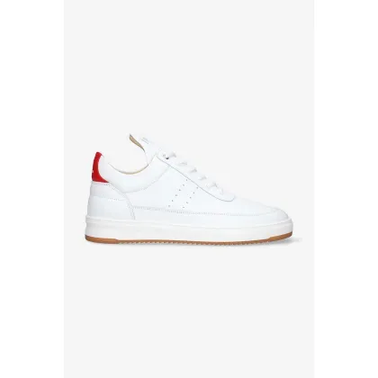 Zdjęcie Filling Pieces sneakersy skórzane Low Top Bianco kolor biały 10127791929