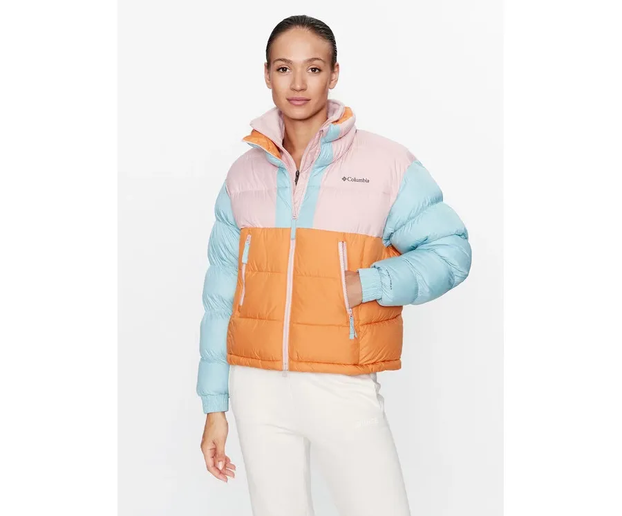 obrazek 1 Columbia Kurtka zimowa Pike Lake™ II Cropped Jacket Pomarańczowy Regular Fit