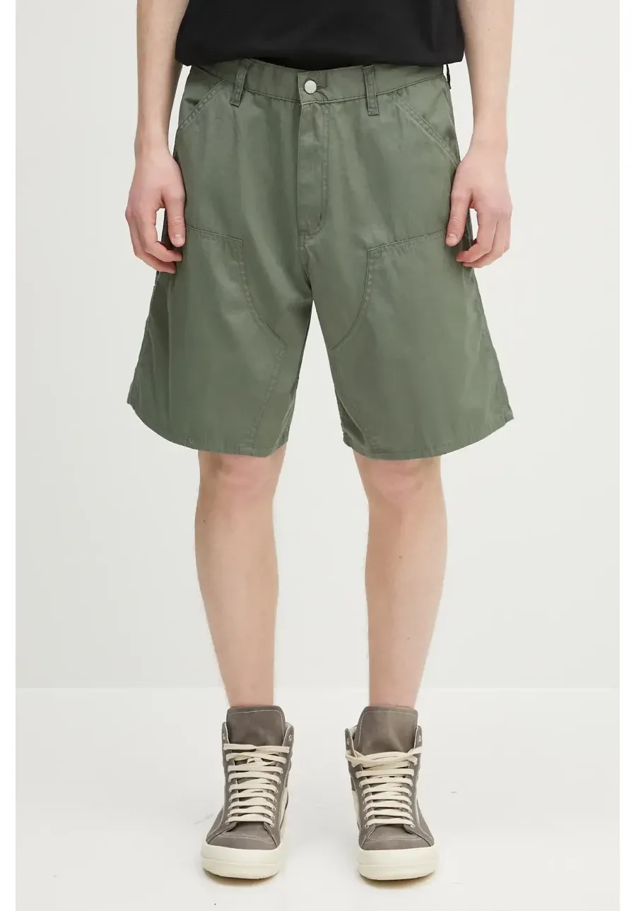obrazek 1 Carhartt WIP szorty Double Knee Short męskie kolor zielony I034794.1YF02