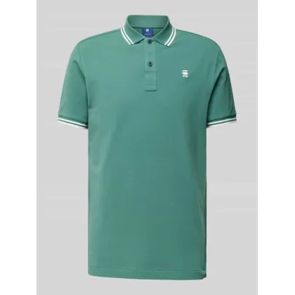 Zdjęcie Koszulka polo o kroju slim fit z przedłużonym tyłem model ‘Dunda’