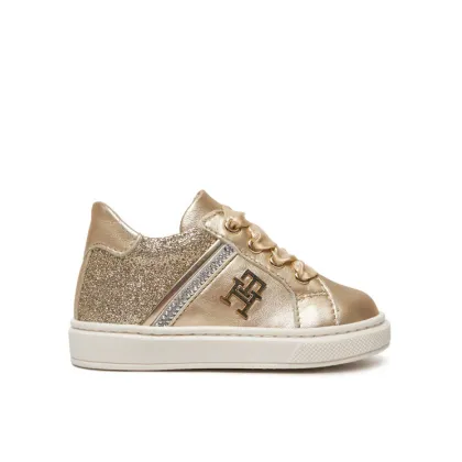 Zdjęcie Tommy Hilfiger Sneakersy Sneaker Bassa Allacciata T1A9-33932-0829 M Złoty