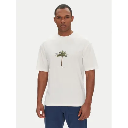 Zdjęcie HUGO T-Shirt Duwom 50538972 Écru Relaxed Fit