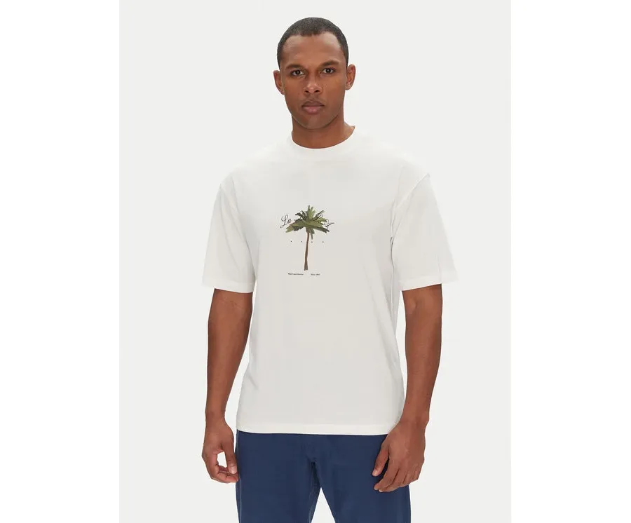 obrazek 1 HUGO T-Shirt Duwom 50538972 Écru Relaxed Fit