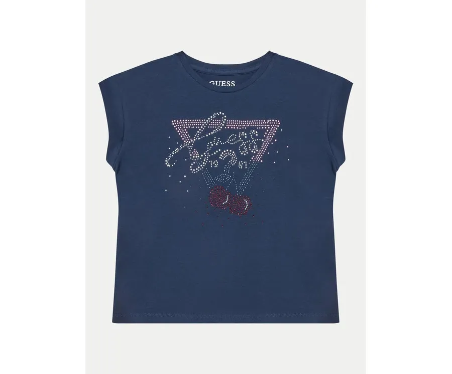 obrazek 1 Guess T-Shirt J5GI01 K6YW4 Granatowy Boxy Fit