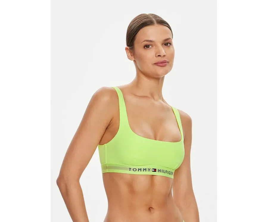 obrazek 1 Tommy Hilfiger Góra od bikini UW0UW04108 Zielony