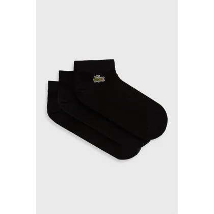 Zdjęcie Lacoste skarpetki (3-pack) RA4183 męskie kolor czarny RA4183-5KC