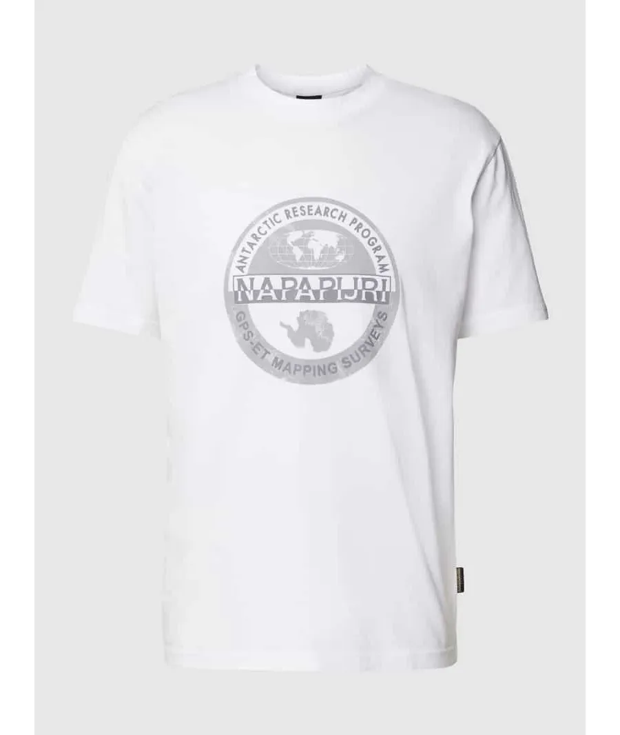 obrazek 1 T-shirt z nadrukiem z logo model ‘BOLLO’