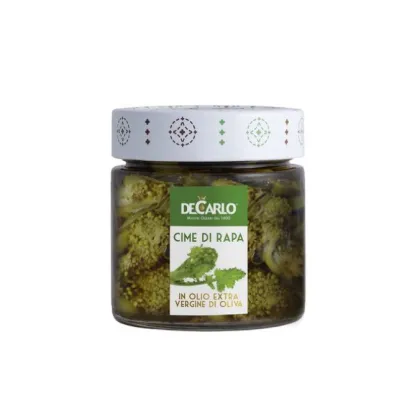 Zdjęcie Włoski dodatek do dań - rzepa brokułowa w oliwie z oliwek 200g