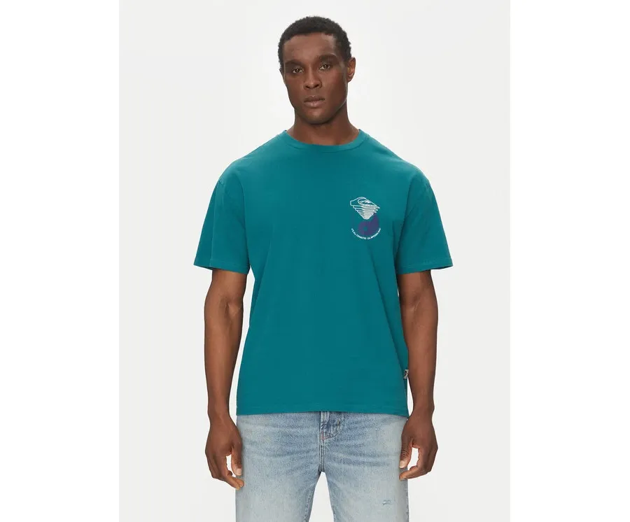 obrazek 1 Quiksilver T-Shirt EQYZT08033 Zielony Regular Fit