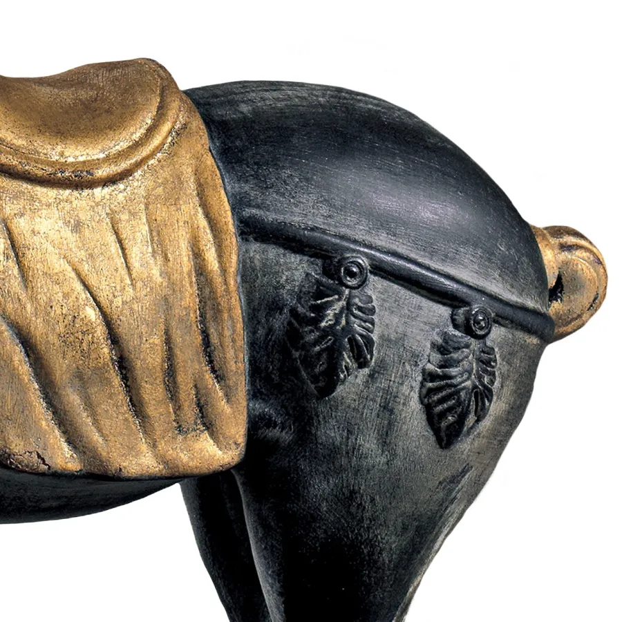 obrazek 3 Cudowny ceramiczny koń H.40xL.37xP.10 cm
