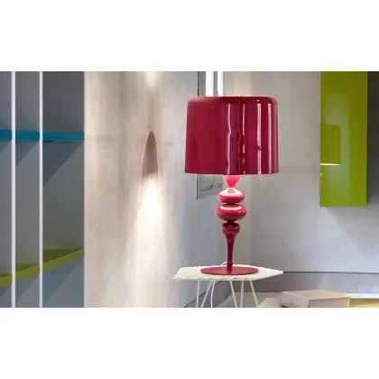 Zdjęcie Duża lampka do salonu z żywicy - Luxury Products