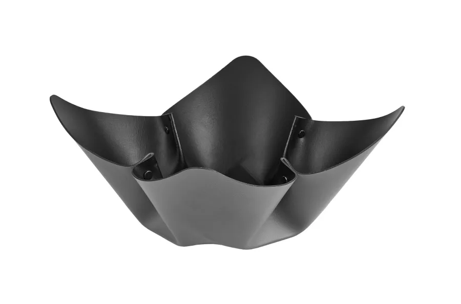 obrazek 1 Skórzana szara misa na owoce – Ø35 cm