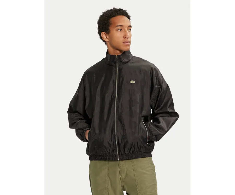 obrazek 1 Lacoste Kurtka przejściowa BH4001 Czarny Regular Fit