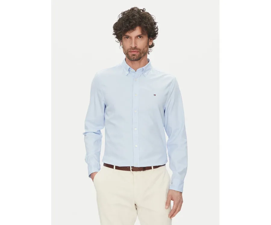 obrazek 1 Tommy Hilfiger Koszula MW0MW38556 Błękitny Slim Fit