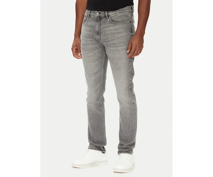 obrazek 1 HUGO Jeansy 50542701 Szary Slim Fit