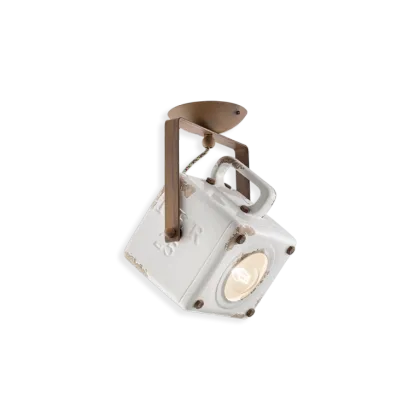 Zdjęcie Włoska lampa sufitowa-plafoniera w stylu retro