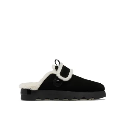 Zdjęcie Sorel Kapcie Viibe Clog Suede Cozy 2048521010 Czarny