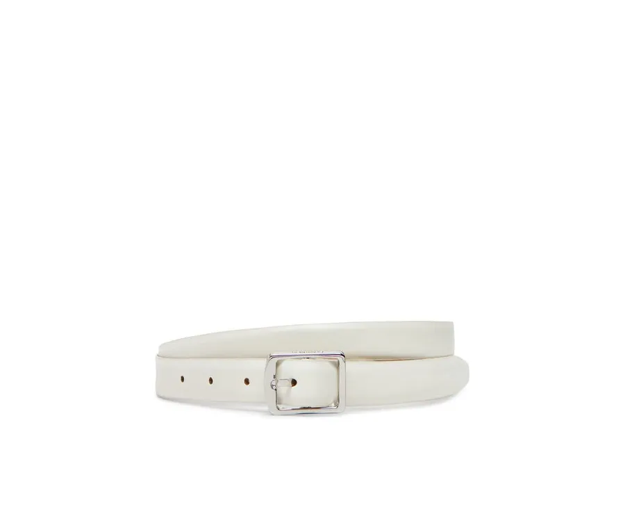 obrazek 1 Calvin Klein Pasek Damski Classic Square Buckle Belt 20Mm LV04F7036G Biały