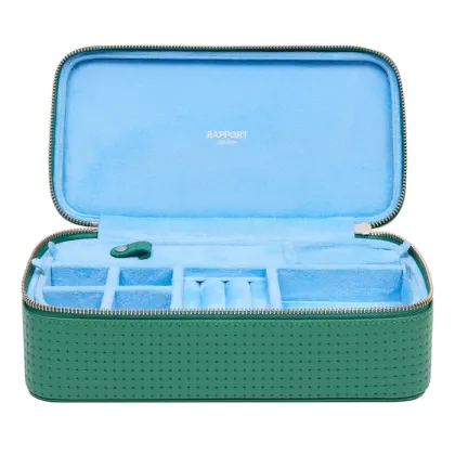 Picture Braided leather jewelry box