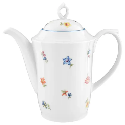 Picture Porcelain coffee pot with a beautiful decoration in a classic style - Seltmann Weiden