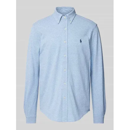 Zdjęcie Koszula casualowa o kroju regular fit z kołnierzykiem typu button down