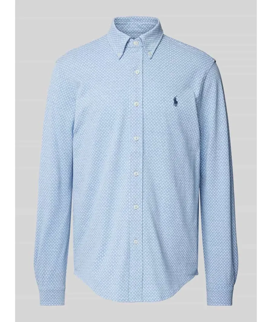 obrazek 1 Koszula casualowa o kroju regular fit z kołnierzykiem typu button down