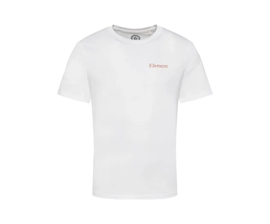 obrazek 1 Element T-Shirt Sbxe Bee ELYZT00487 Biały Regular Fit