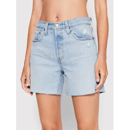 Zdjęcie Levi's® Szorty jeansowe 501® 85833-0018 Niebieski Slim Fit