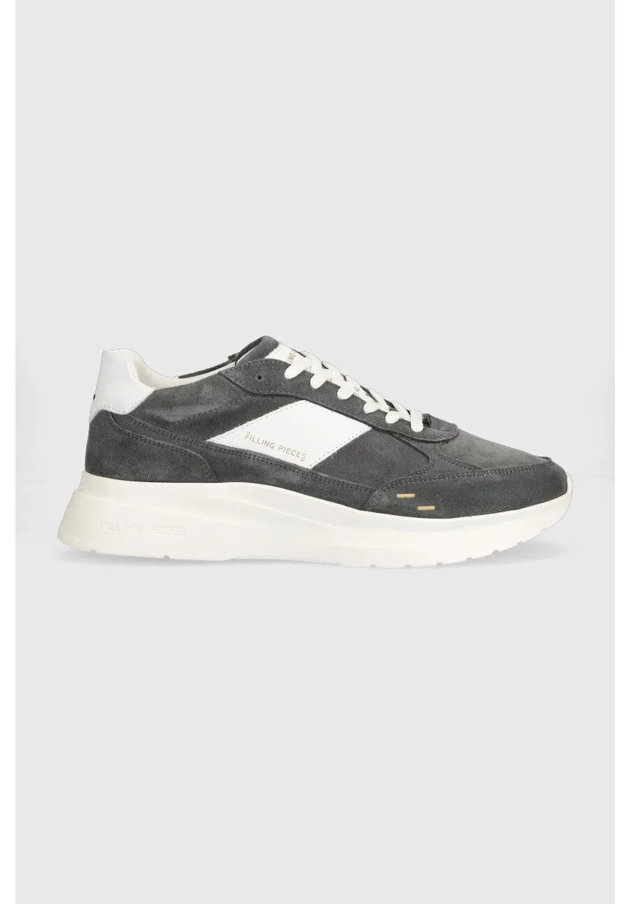 obrazek 1 Filling Pieces sneakersy zamszowe Jet Runner kolor szary 17127361287