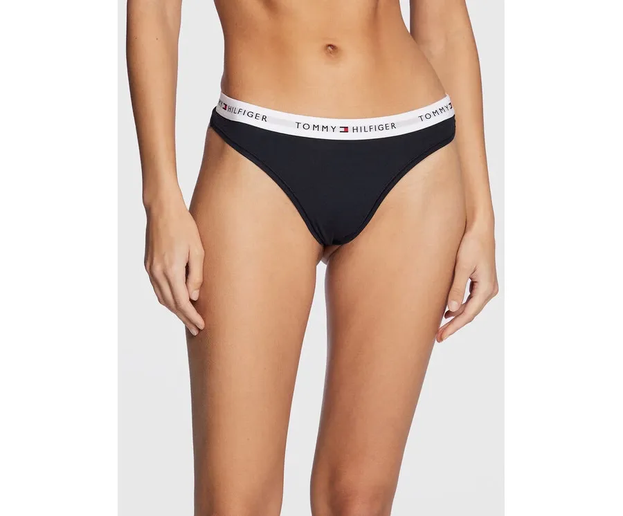 obrazek 1 Tommy Hilfiger Stringi UW0UW03835 Granatowy