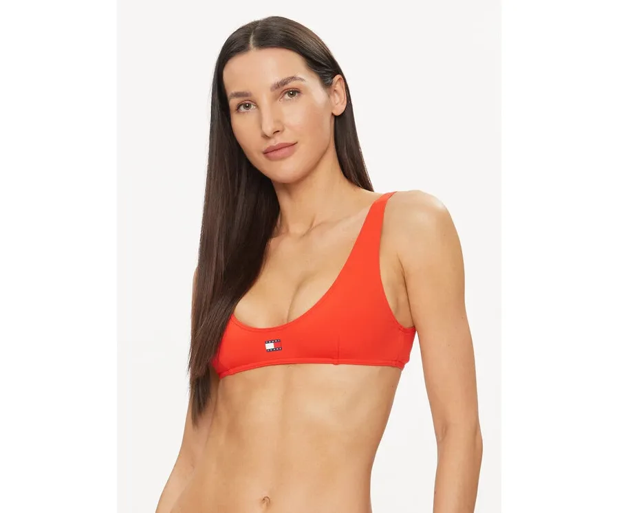 obrazek 1 Tommy Hilfiger Góra od bikini UW0UW05098 Czerwony
