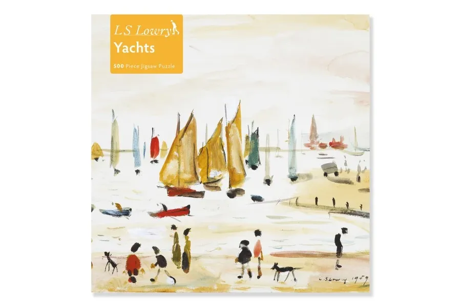 obrazek 1 Puzzle dla dorosłych L.S. Lowry: Jachty - Flame Tree Publishing