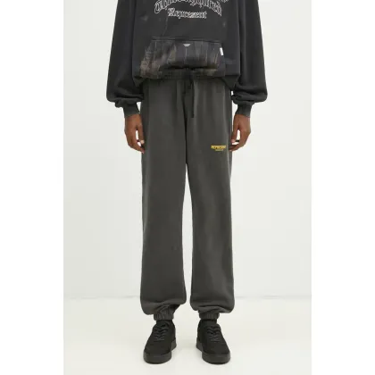 Zdjęcie Represent spodnie dresowe bawełniane Owners Club Sweatpant męskie kolor szary gładkie OCM41116.4734