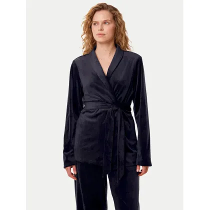 Zdjęcie Triumph Szlafrok Sensual Velour 10221171 Granatowy