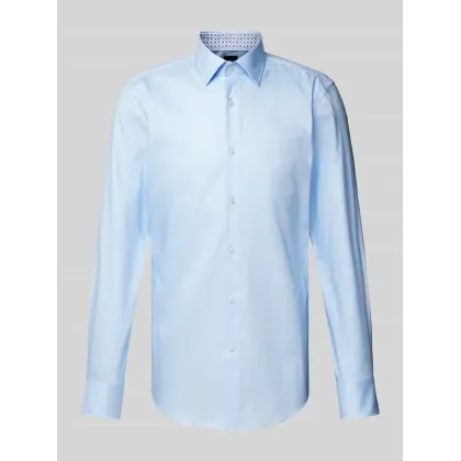 Zdjęcie Koszula biznesowa o kroju slim fit z listwą guzikową model ‘Hank’