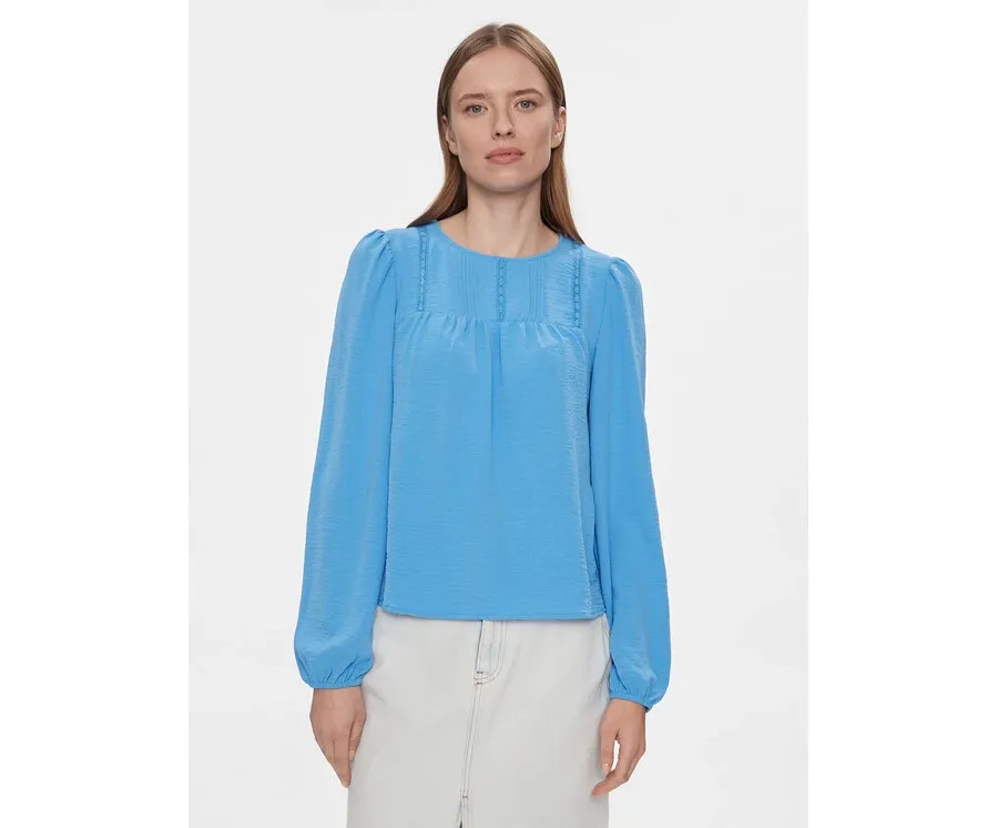 obrazek 1 Vero Moda Bluzka 10302546 Niebieski Regular Fit