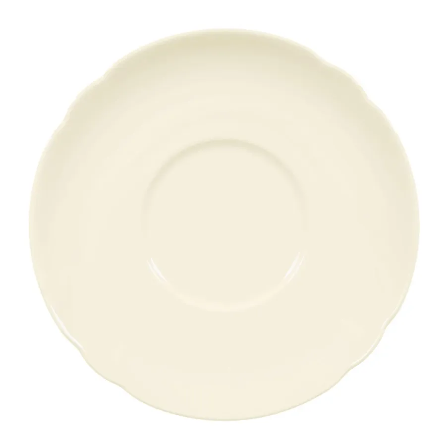 obrazek 1 Duży porcelanowy spodek 16 cm pod filiżankę latte - Seltmann Weiden