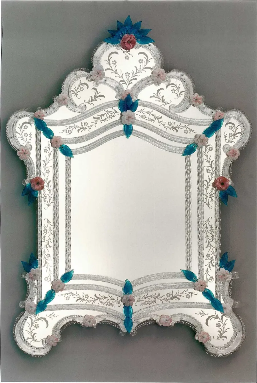 obrazek 1 Luksusowe lustro Murano w stylu weneckim