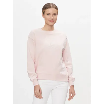 Zdjęcie Tommy Hilfiger Bluza Flag Script WW0WW41758 Różowy Regular Fit