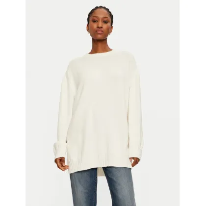 Zdjęcie ViCOLO Sweter 77070S Écru Relaxed Fit