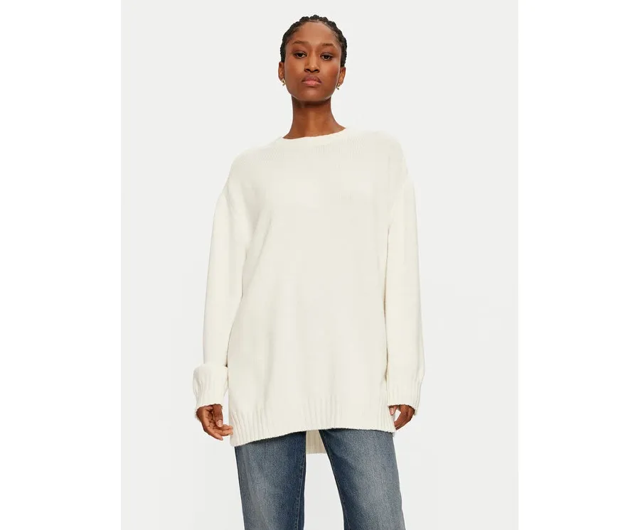obrazek 1 ViCOLO Sweter 77070S Écru Relaxed Fit
