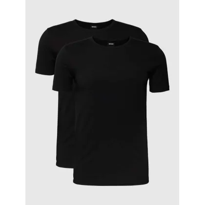 Zdjęcie T-shirt z detalem z logo w zestawie 2 szt.