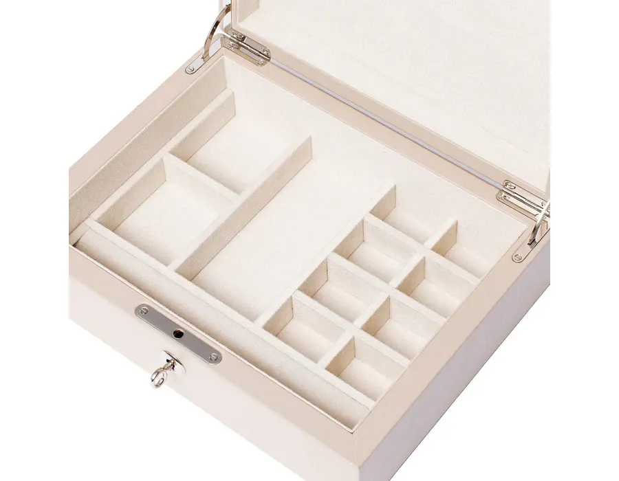 obrazek 6 Beżowe pudełko na biżuterię