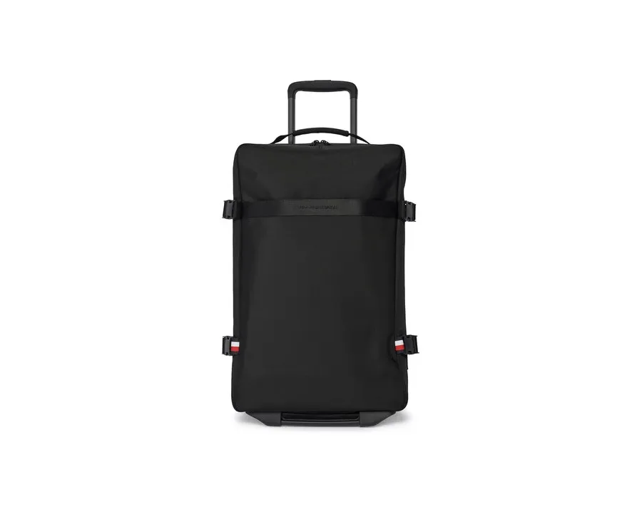 obrazek 1 Tommy Hilfiger Walizka kabinowa Th Nylon Travel Soft AM0AM13474 Czarny